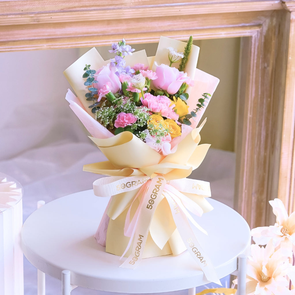 Honey Haze Hand Bouquet image 16