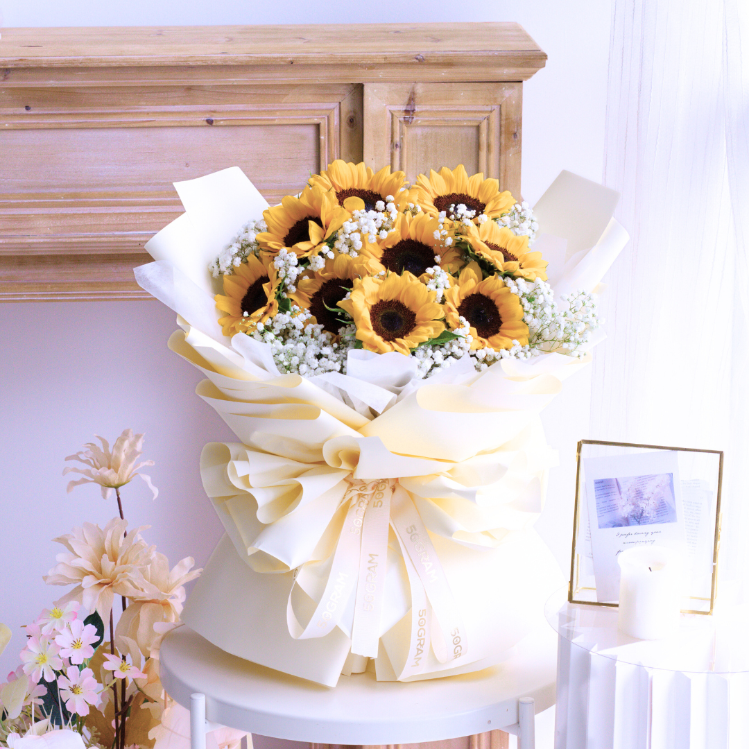 Sunny Blooms Sunflower Hand Bouquet image 3