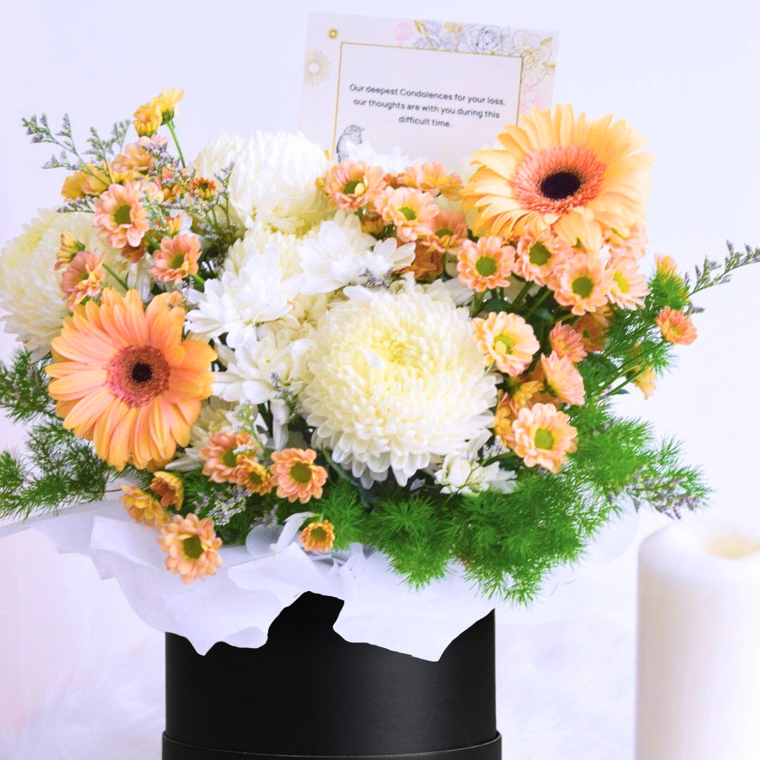 Sunset Remembrance | Condolences Flower Box image 6