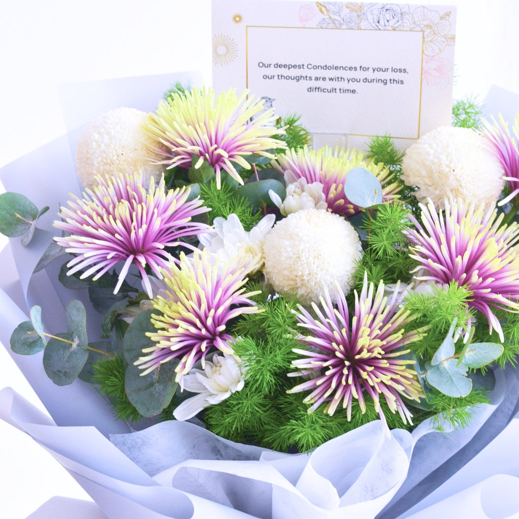 Twilight Serenity | Condolences Hand Bouquet image 5