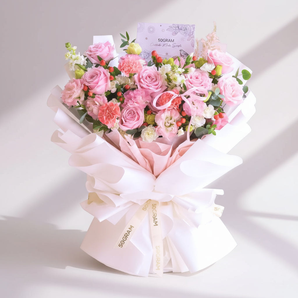 Amour Kiss Hand Bouquet image 0