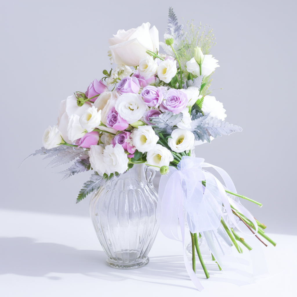 Ivory Amethyst | Bridal Bouquet image 0