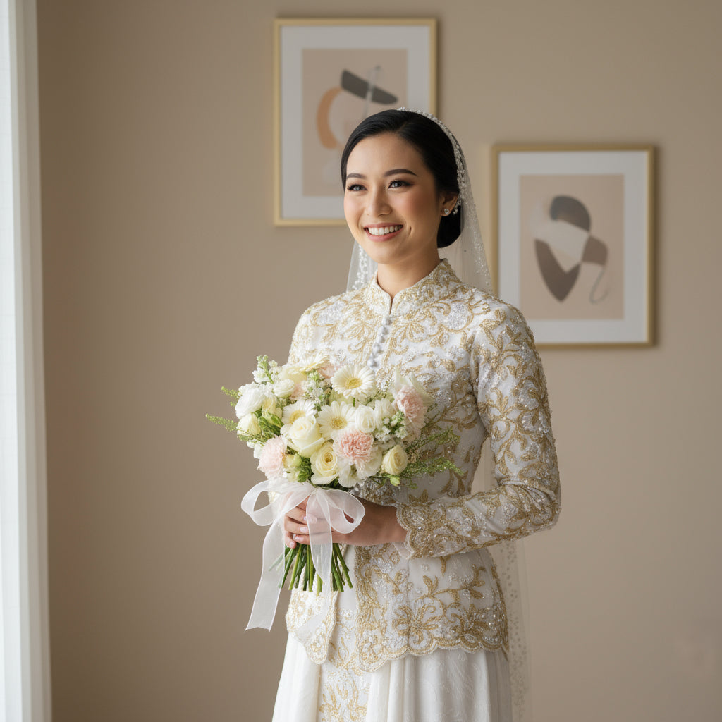 Silken Rouge | Bridal Bouquet image 1