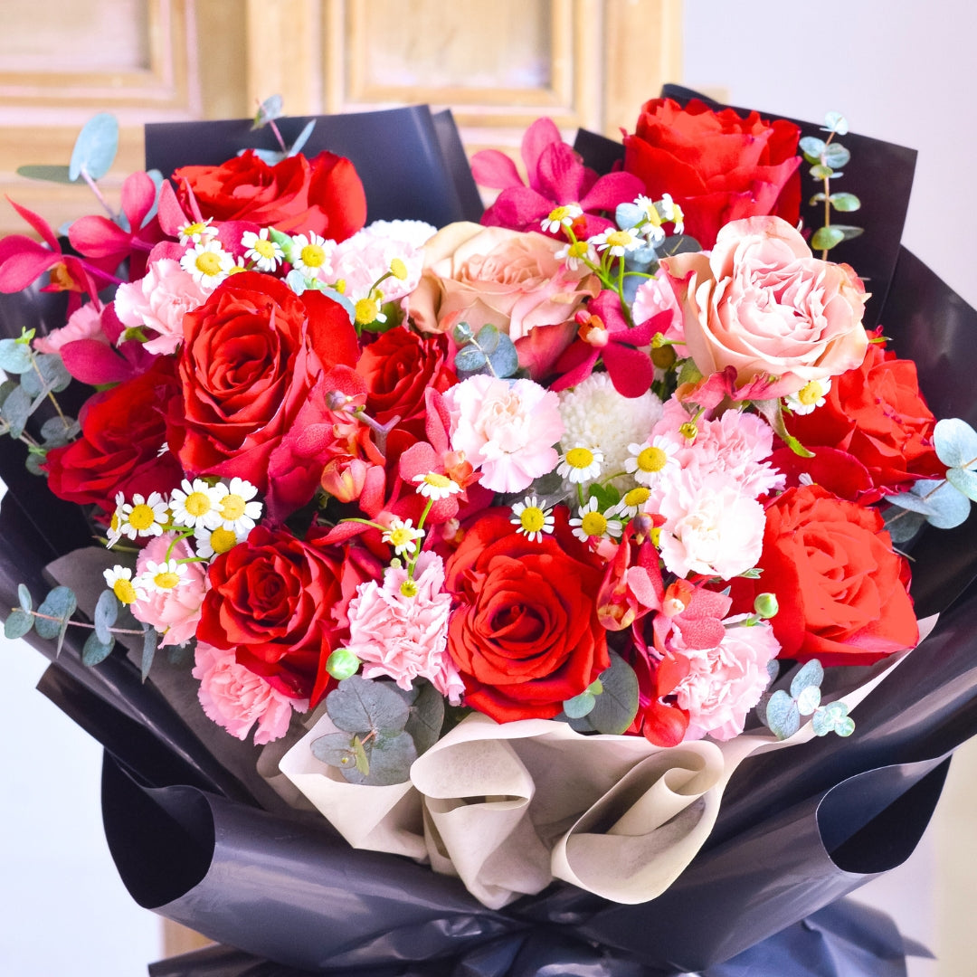 Mystic Love Red Rose Hand Bouquet image 8
