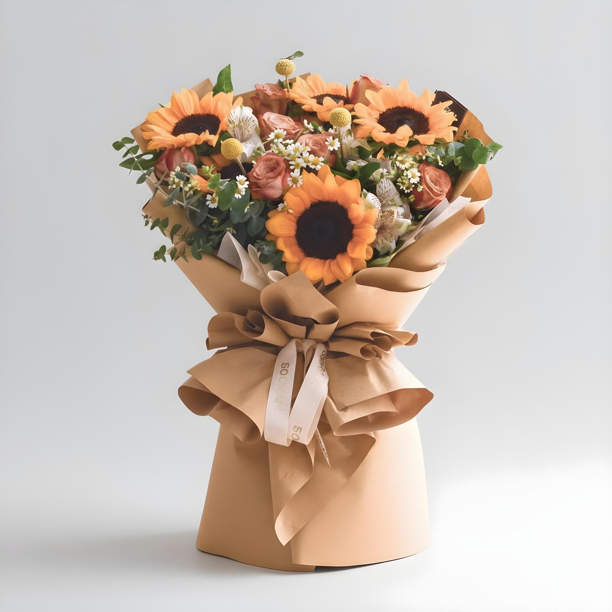 Beautiful You Sunflower Hand Bouquet image 0