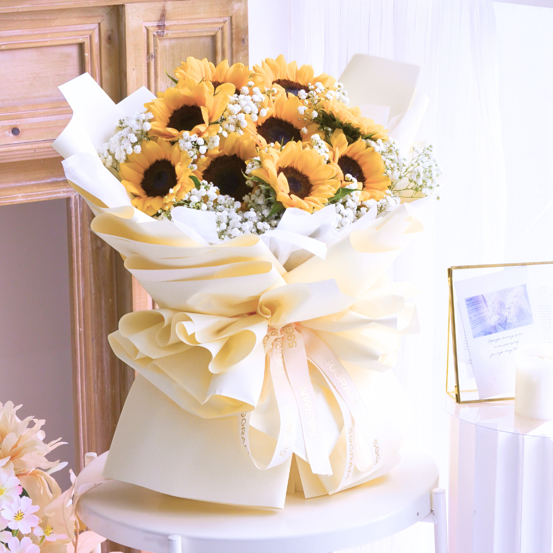 Sunny Blooms Sunflower Hand Bouquet image 5