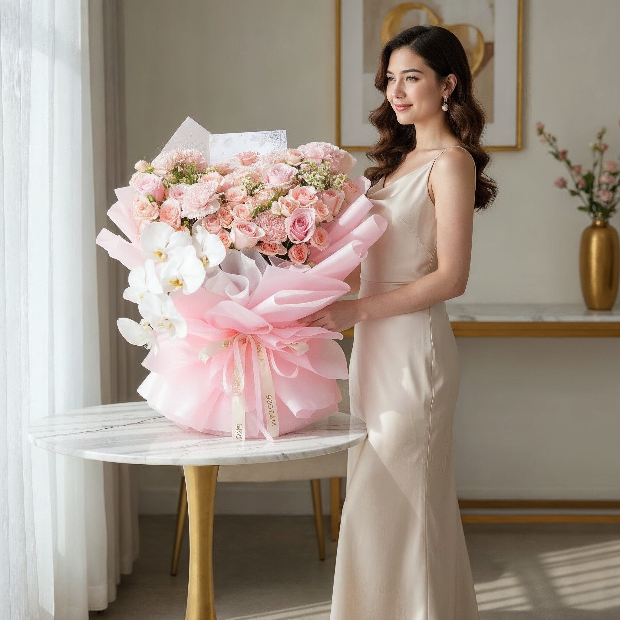 Exquisite Elegance Hand Bouquet image 1