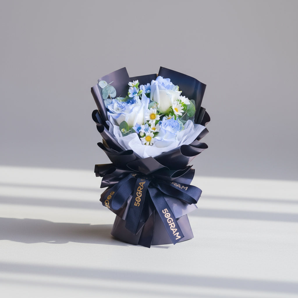 Hero in Bloom Small Hand Bouquet image 0