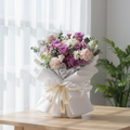 Amethyst Dream Purple Roses Hand Bouquet