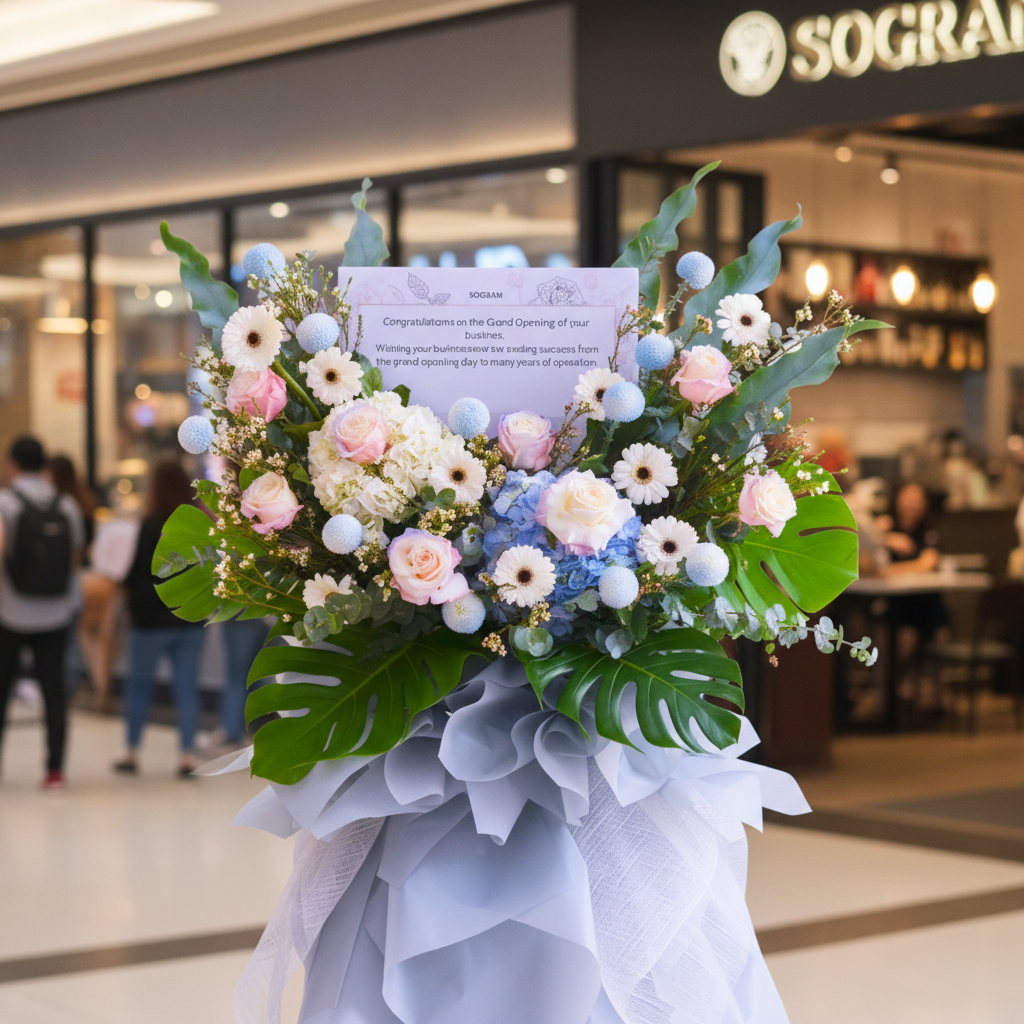 Azure Bliss | Business Opening Stand