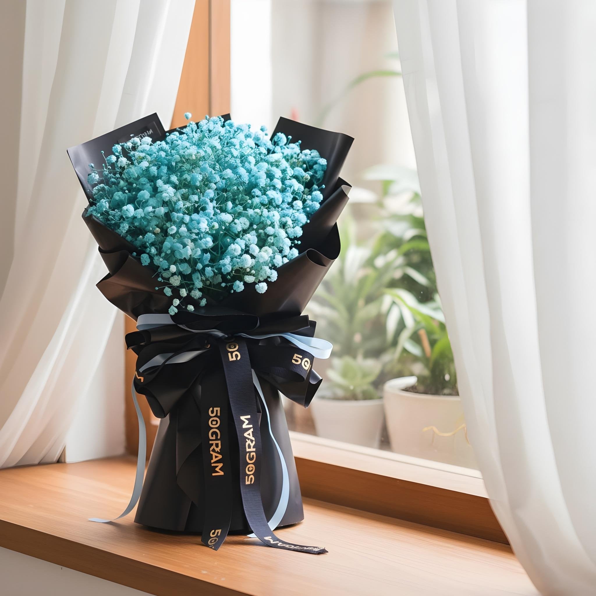 Baby Tiffany Baby Breath Hand Bouquet - 7