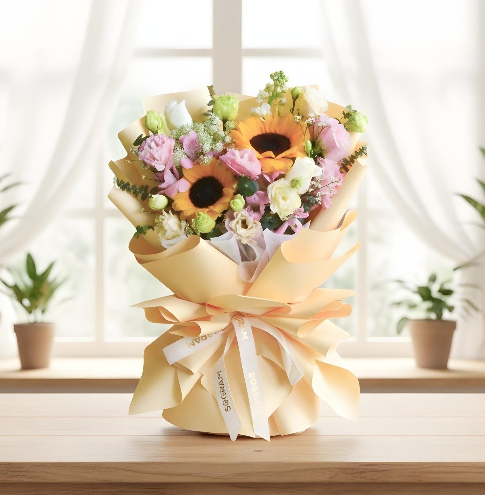 Bloom Zoom Hand Bouquet