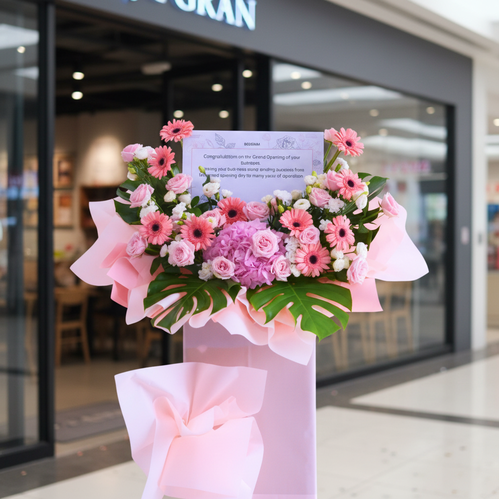Blushing Fortune | Business Opening Stand - 9