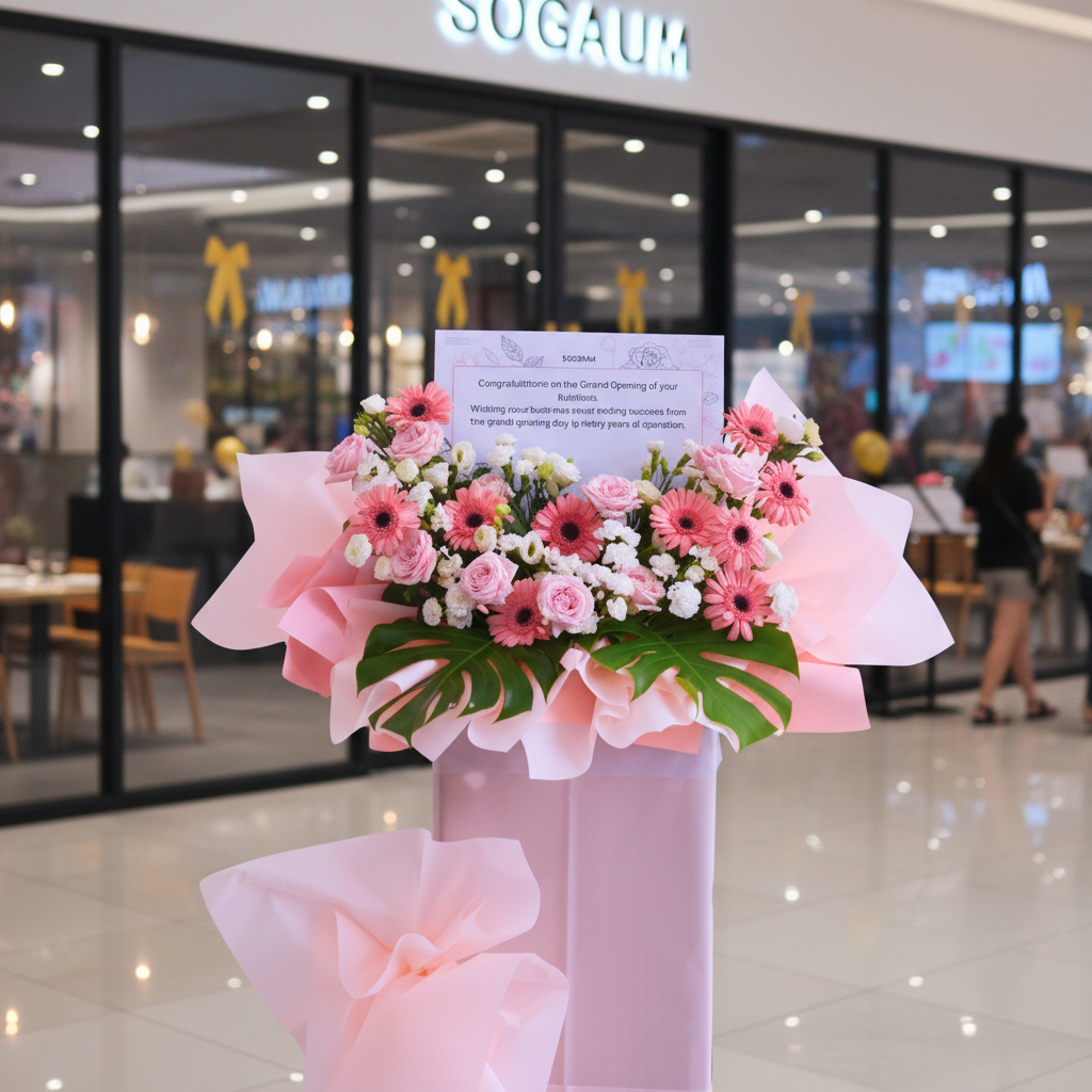 Blushing Fortune | Business Opening Stand - 8