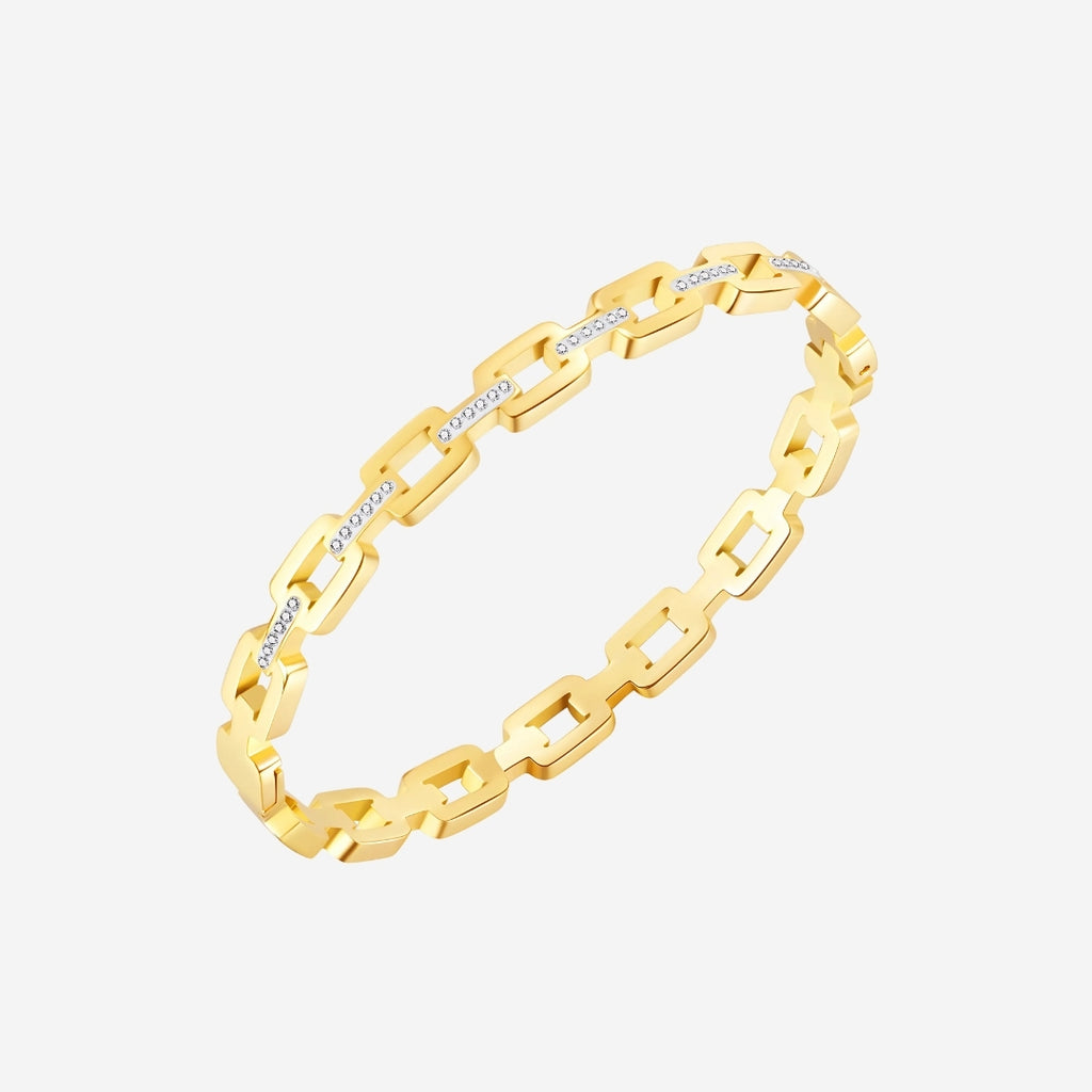 Monserrat Bangle in Rose Gold