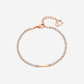 Maison Sparkling 5A Grade Cubic Zirconia Tennis Bracelet