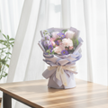 Duska Bloom Pink Roses Hand Bouquet