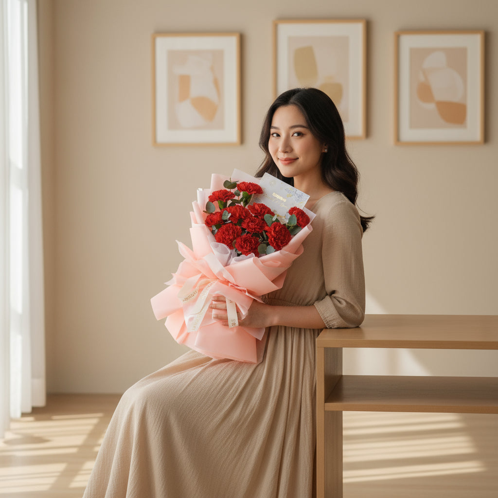 Elegant Beauty Hand Bouquet - Medium - 2