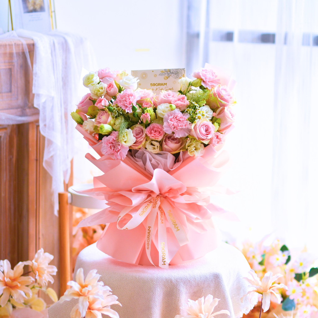 Eternal Elegance and Bouquet Free Delivery KL & PJ