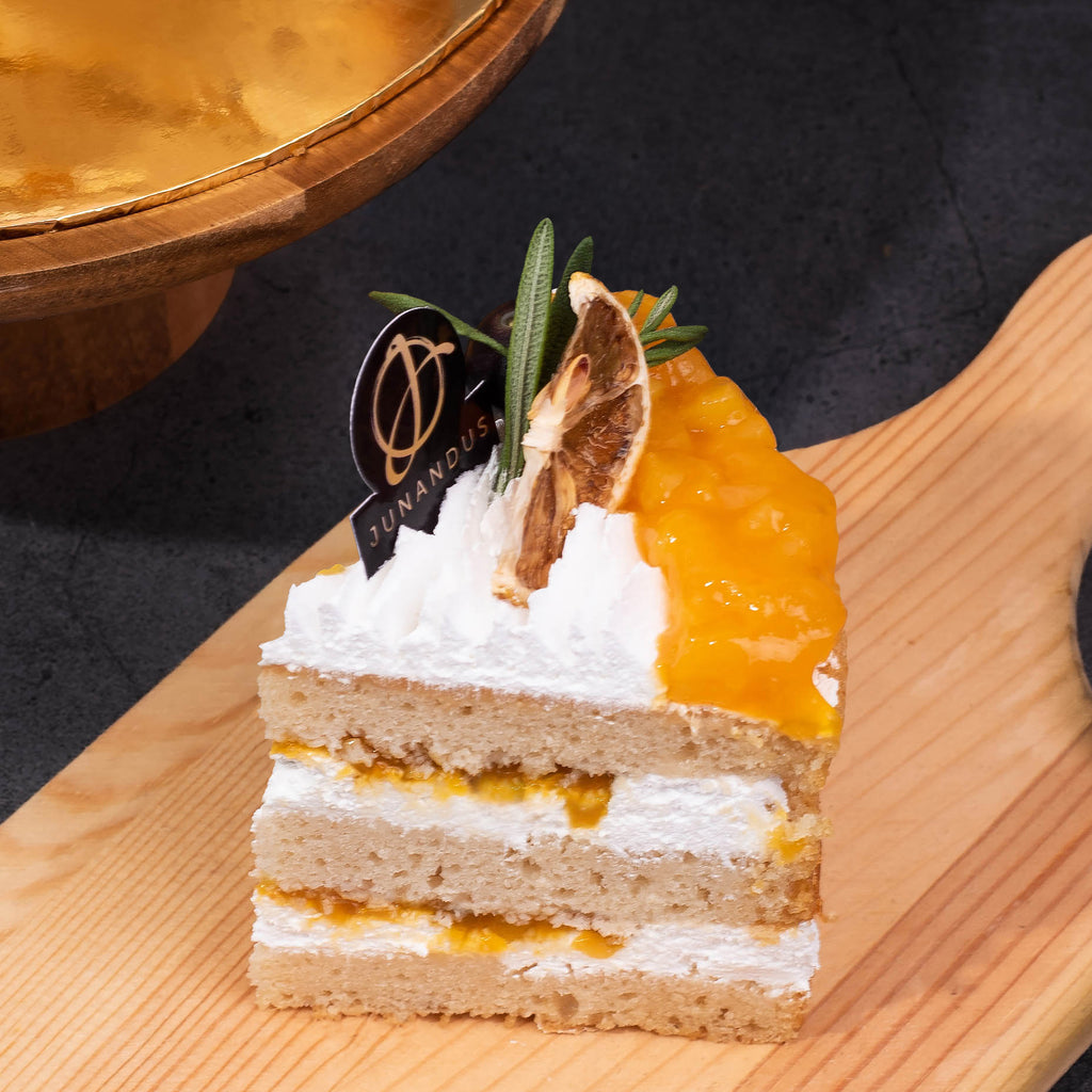 Mango Passion Vegetarian Naked Cake - 6 inch (serve 10-20pax) - 3