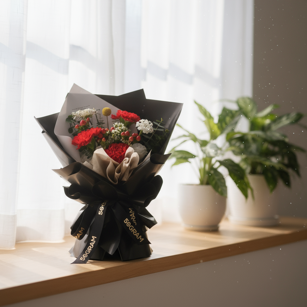 Noir Muse Hand Bouquet