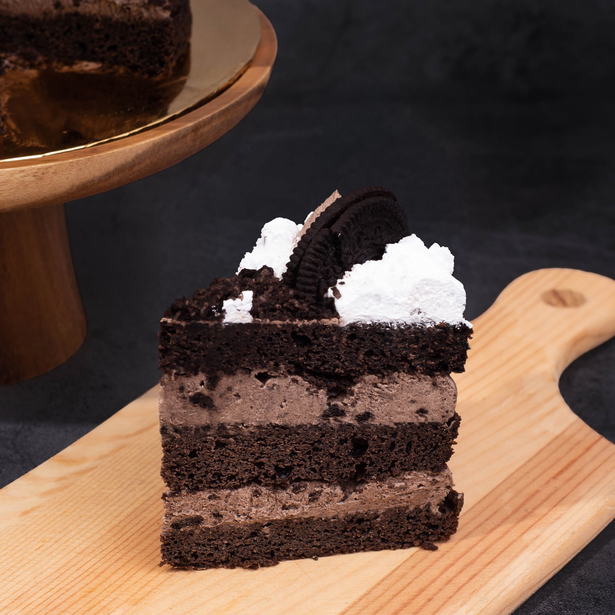 Oreo Chocolate Vegetarian Naked Cake - 6 inch (serve 10-20pax) - 3