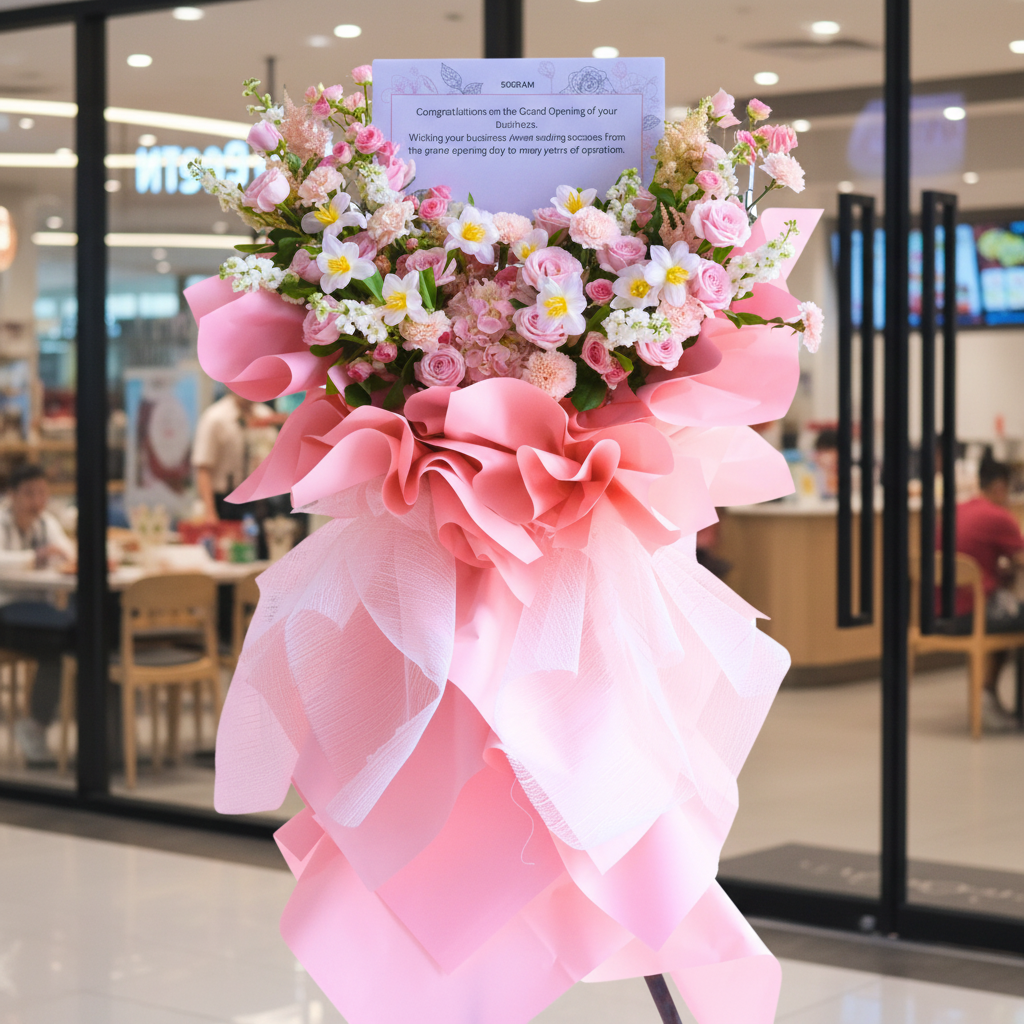 Pink Petals | Business Opening Stand