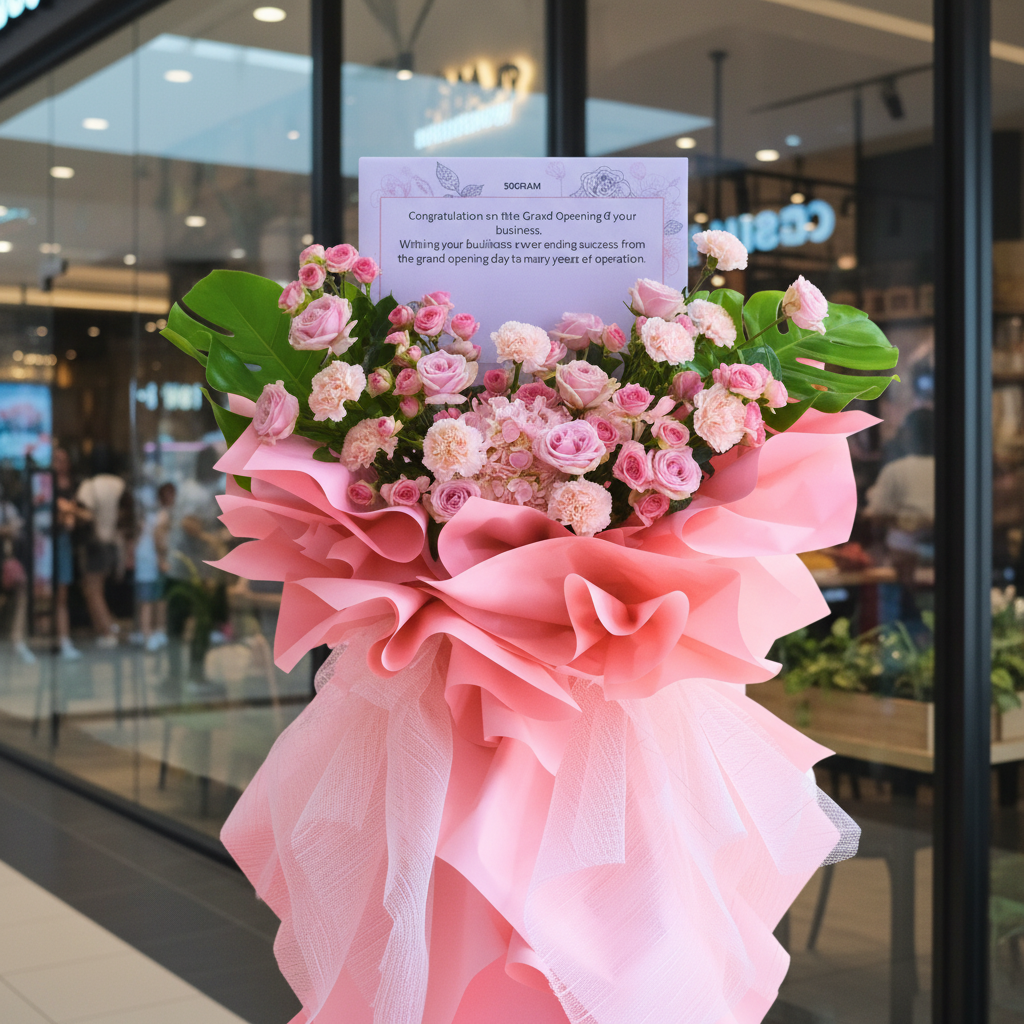 Pink Petals | Business Opening Stand