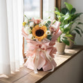 Sunrise Scholar Sunflower Hand Bouquet