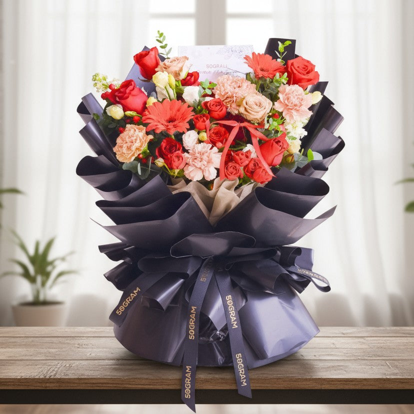 True Love Bloom Hand Bouquet