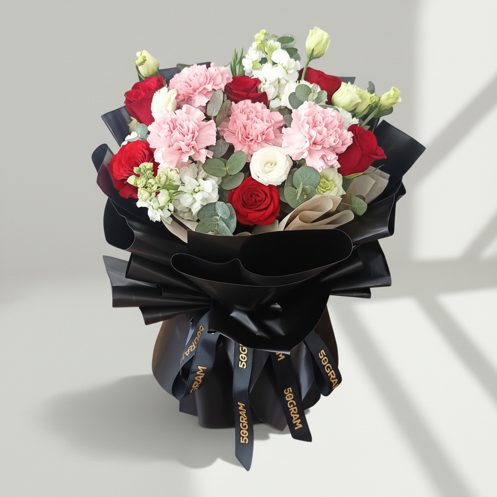 Unconditional Bloom Hand Bouquet - Medium
