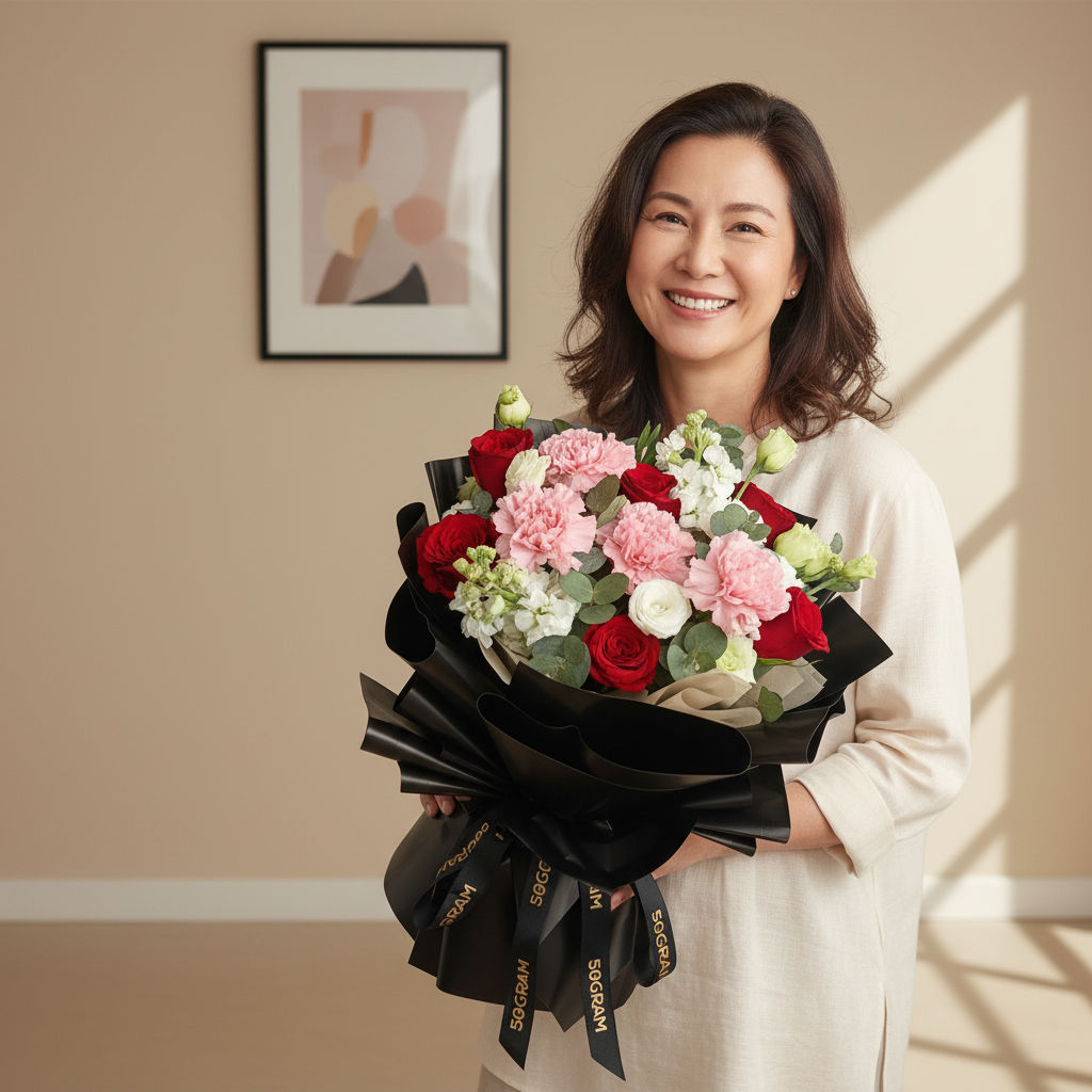 Unconditional Bloom Hand Bouquet - Medium - 2
