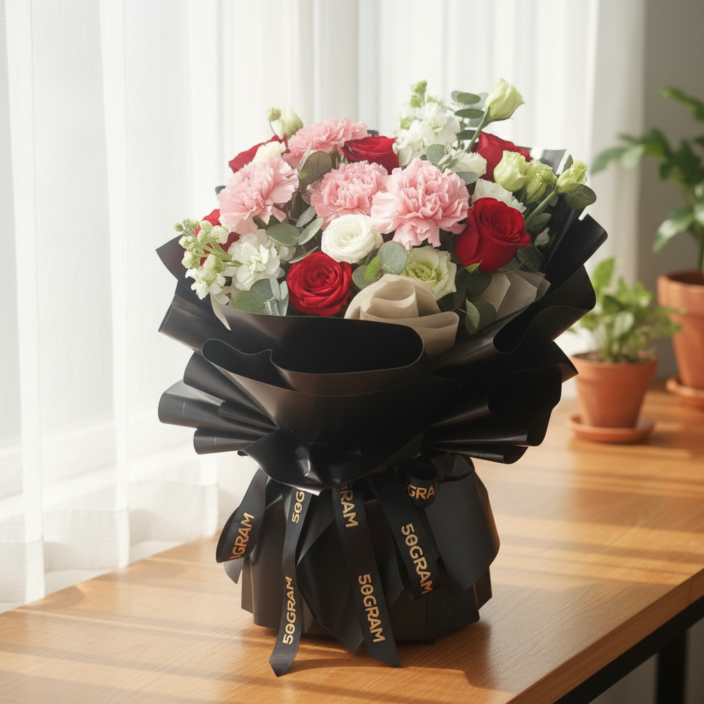 Unconditional Bloom Hand Bouquet - Medium - 4