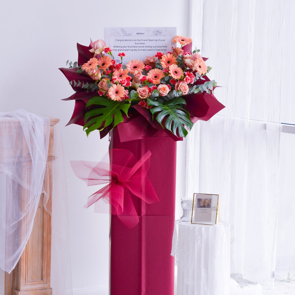 Scarlet Radiance | Business Opening Stand image 5