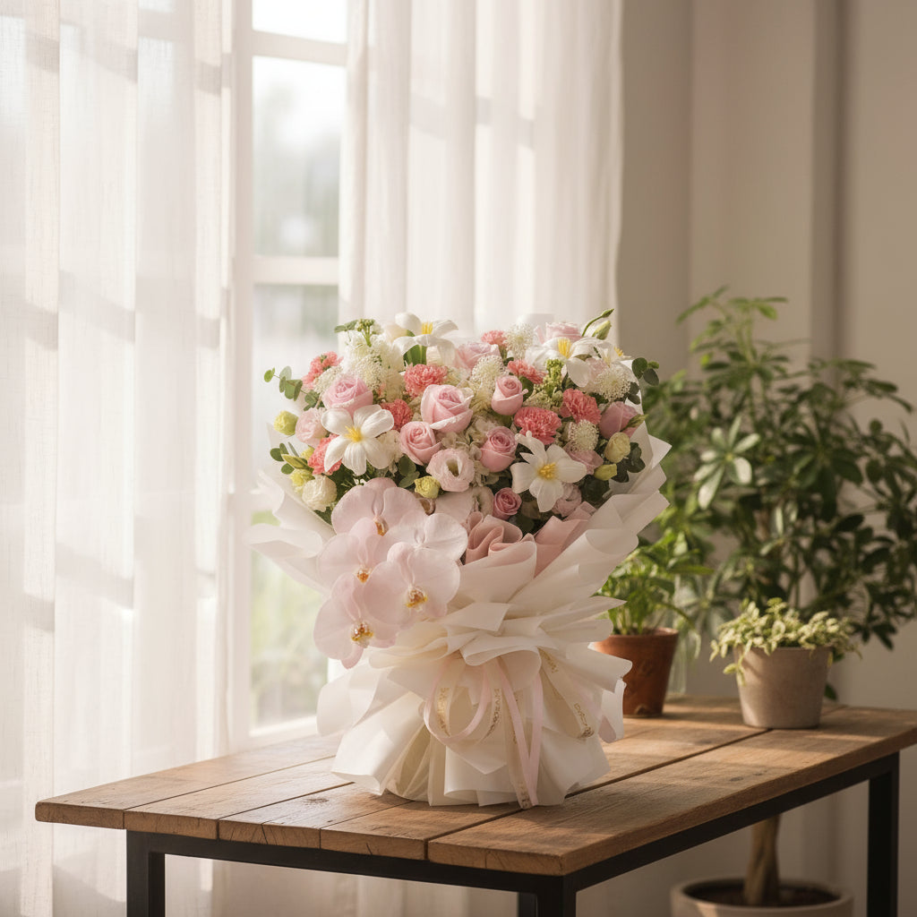 Belle Neige Hand Bouquet image 2