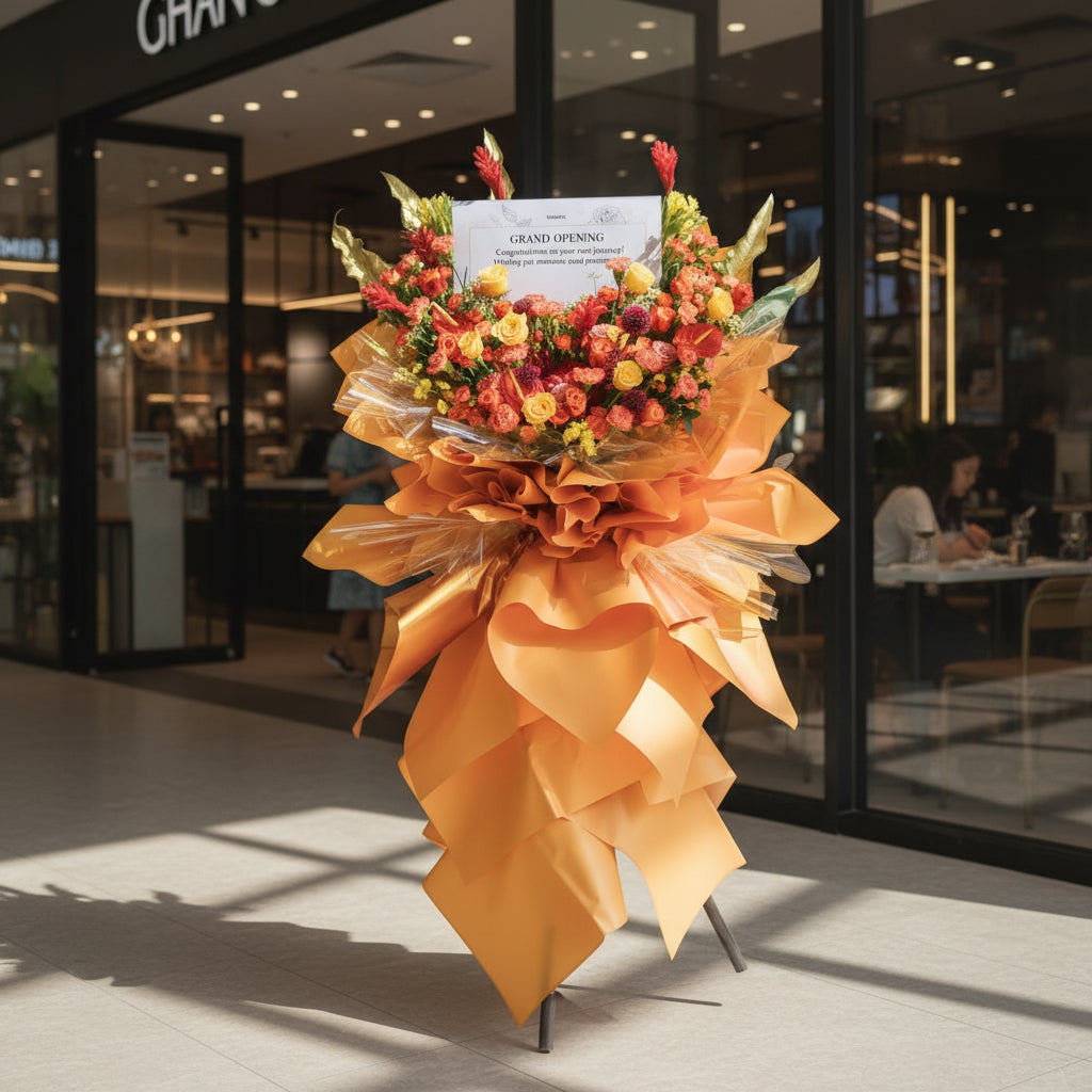 Golden Horizon | Business Opening Stand image 1