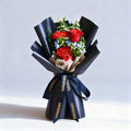 Rosette Rouge Red Roses Hand Bouquet image 0