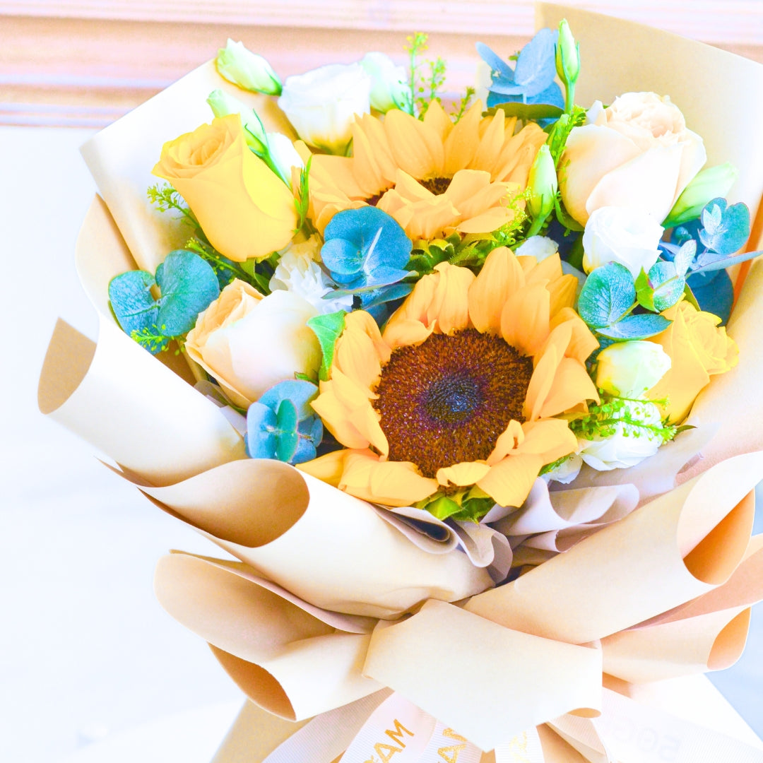 Future Bright Sunflower Hand Bouquet image 6