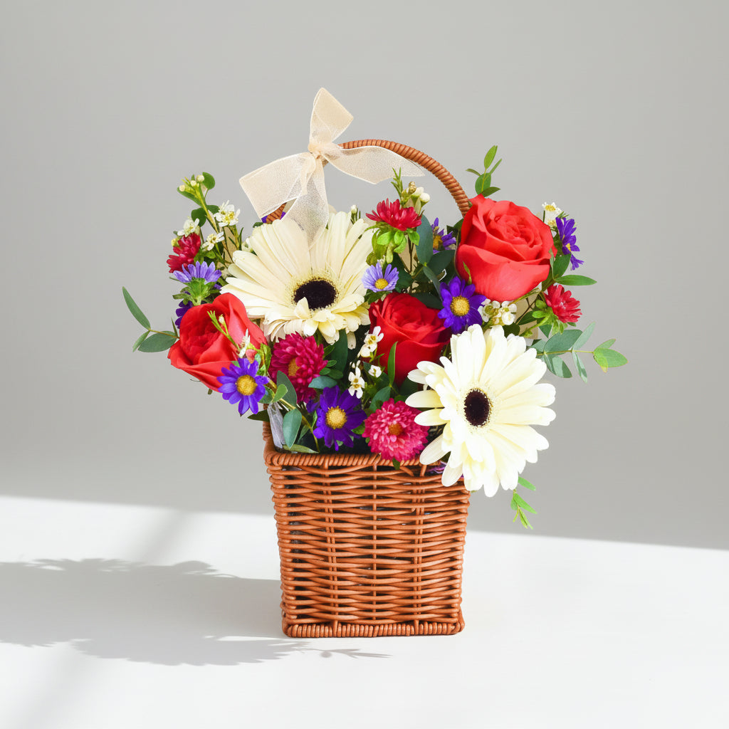 Diwali Delight Flower Basket image 0