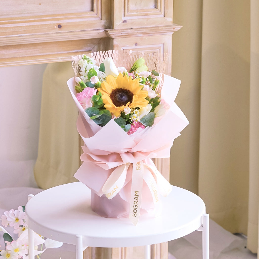 Sugar Sun Sunflower Hand Bouquet image 15