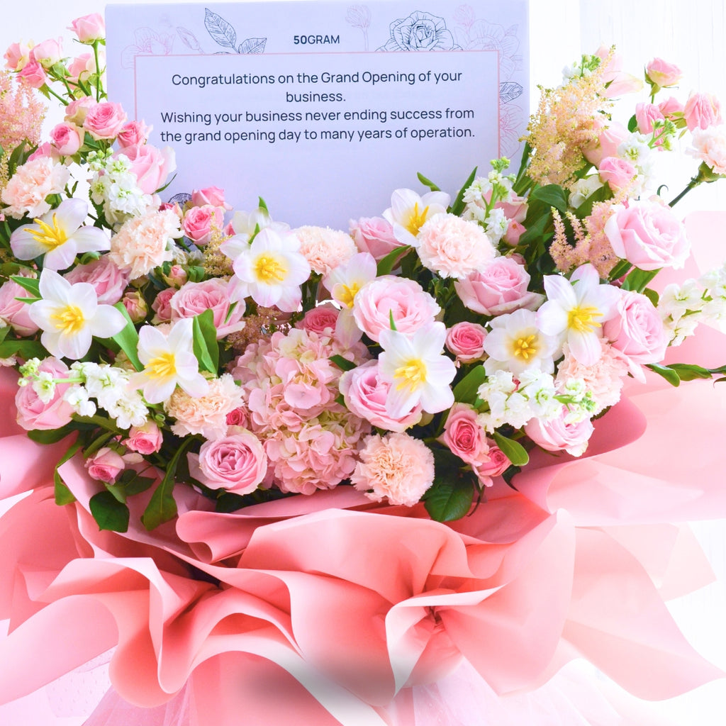 Pink Petals | Business Opening Stand image 5