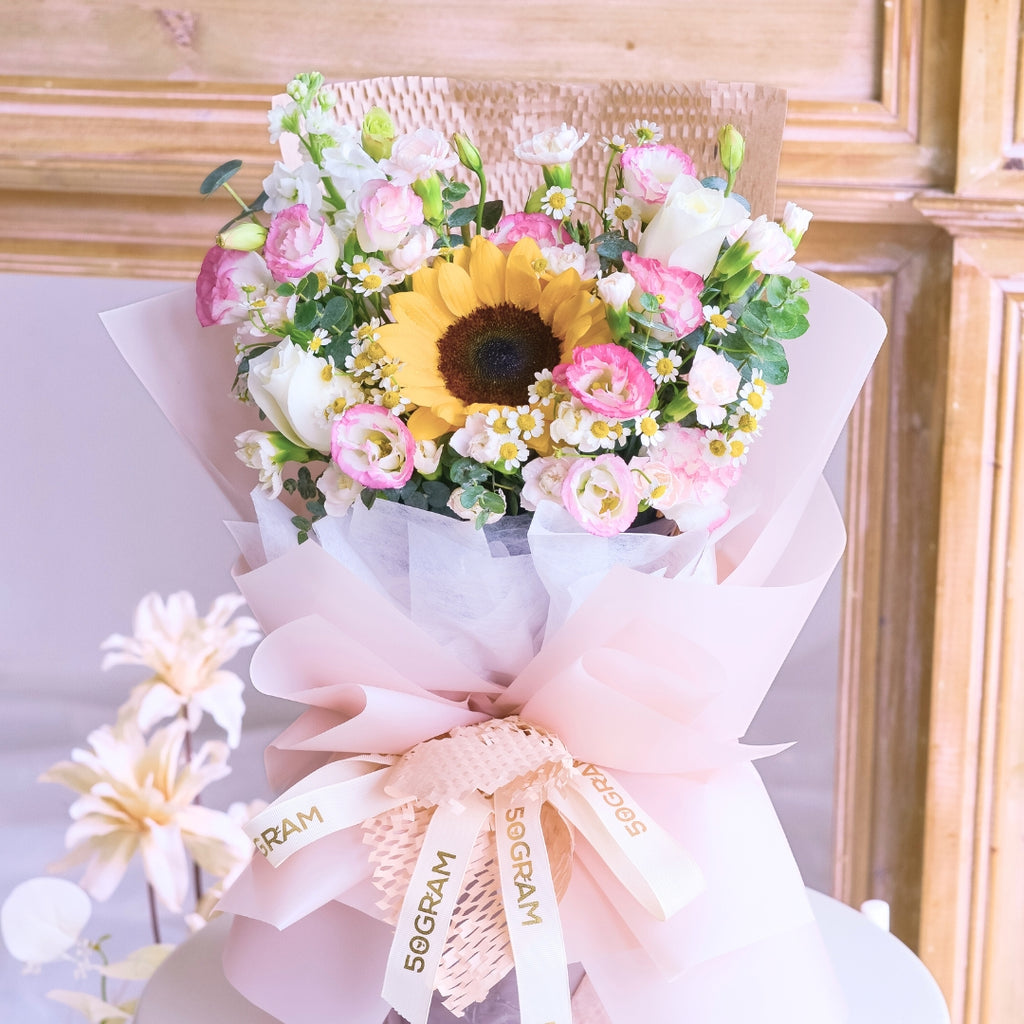 Sugar Sun Sunflower Hand Bouquet image 11