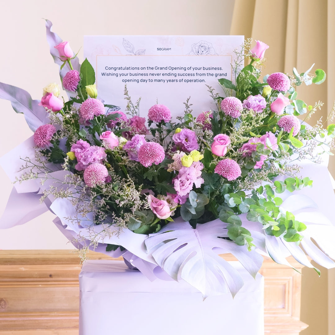 Prosper in Plum | Business Opening Stand image 7