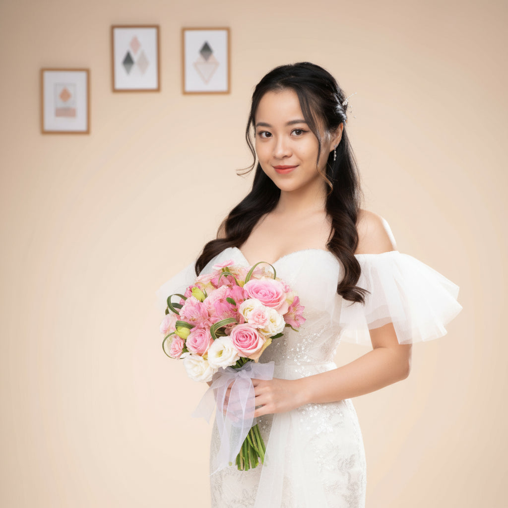 Roseate Embrace | Bridal Bouquet image 1