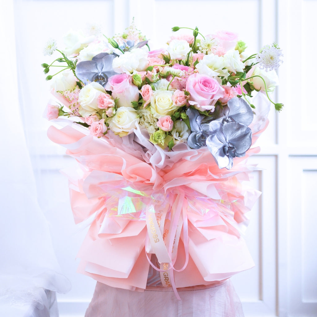 Orchid Opulence Silver Orchid Hand Bouquet image 3