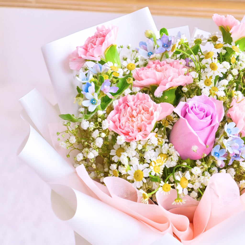 Blushing Violet Hand Bouquet image 6