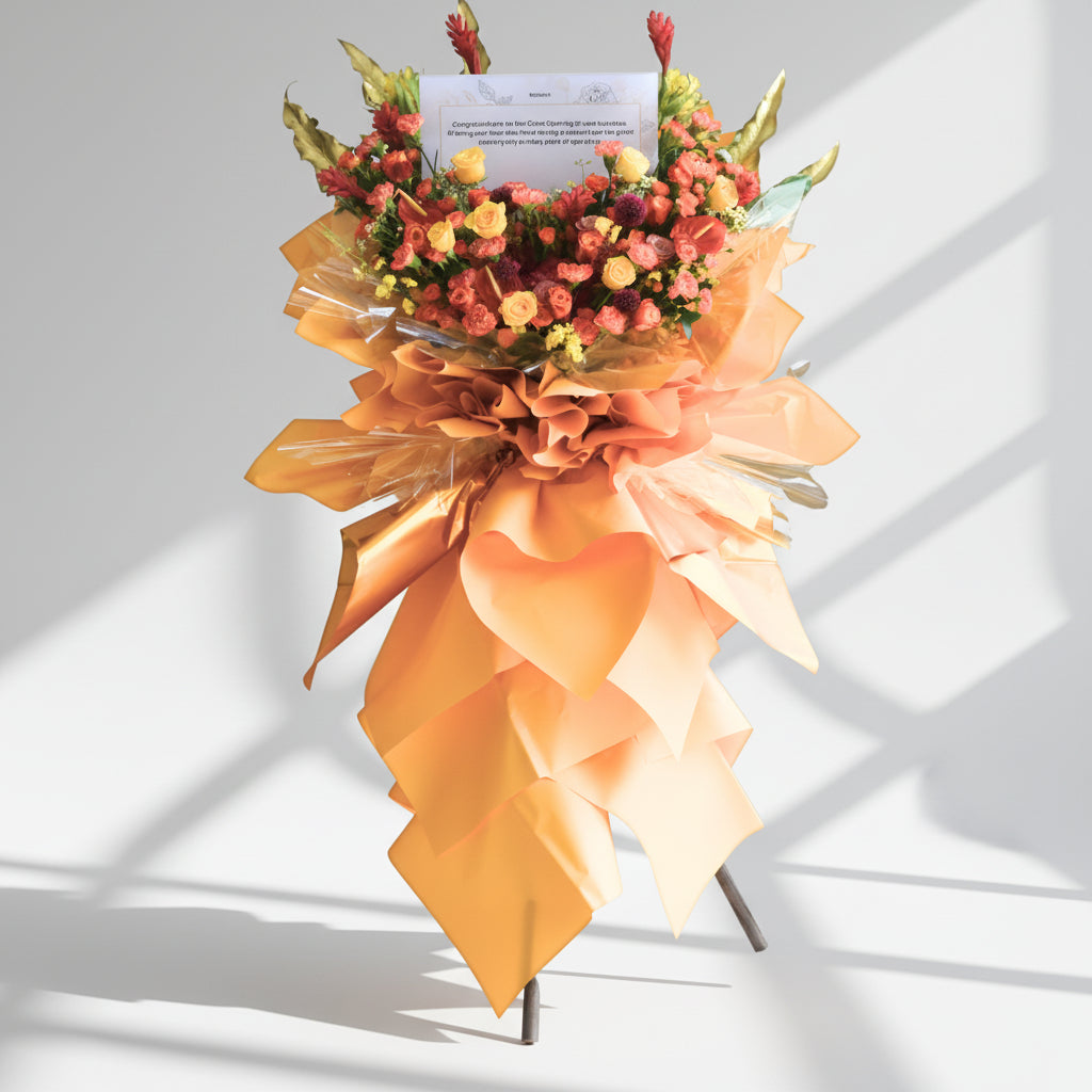Golden Horizon | Business Opening Stand image 0