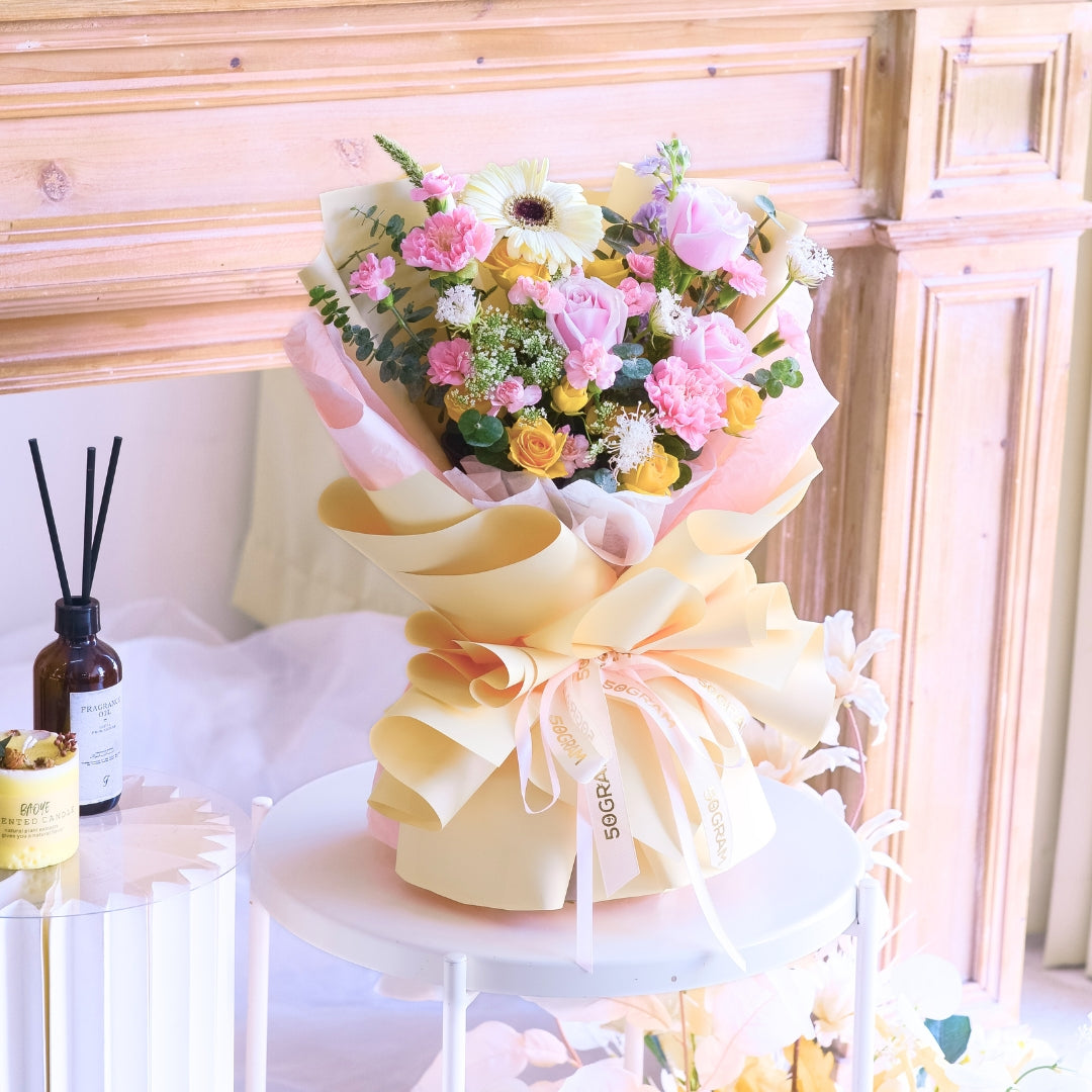 Honey Haze Hand Bouquet image 10