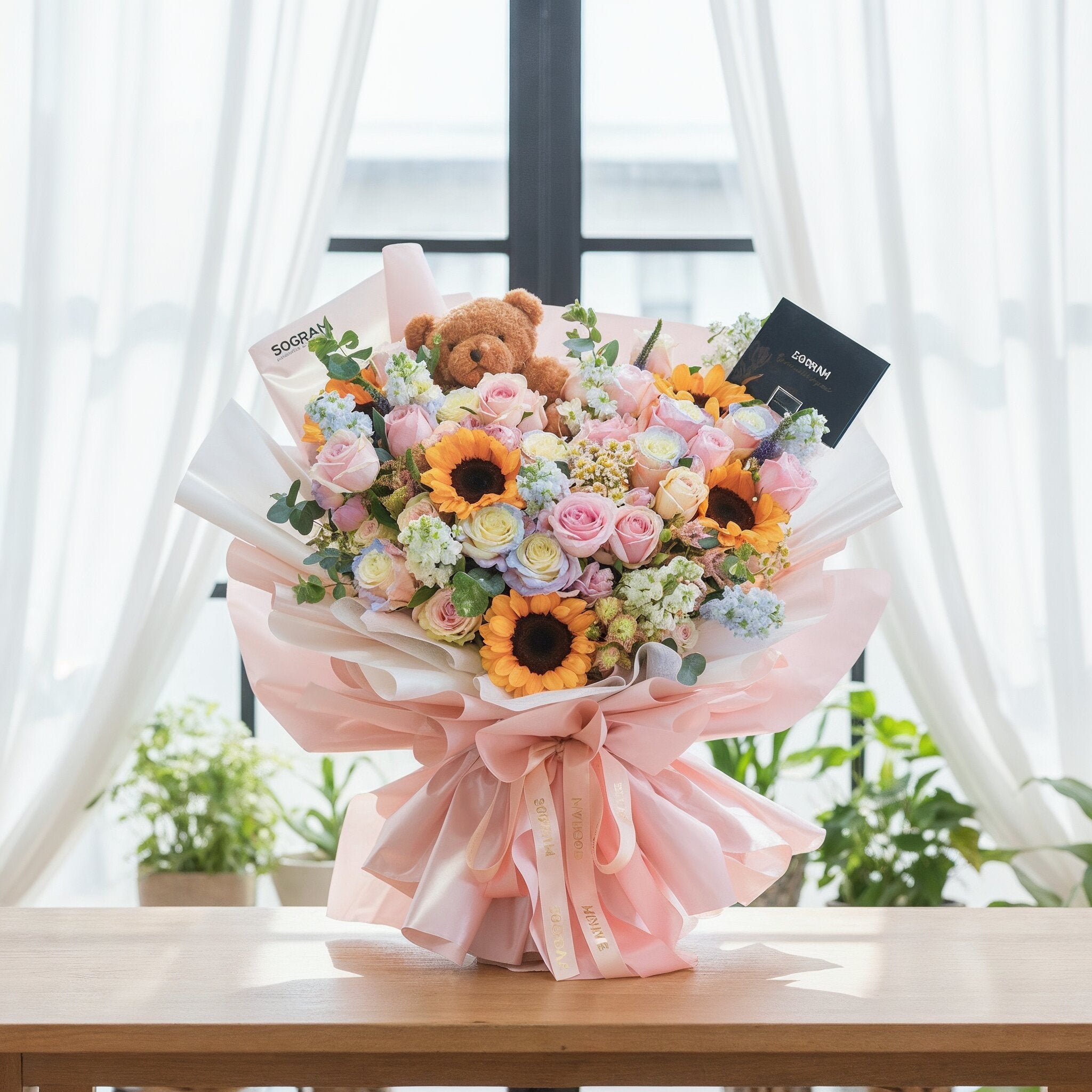 Luminous Beauty Hand Bouquet image 2