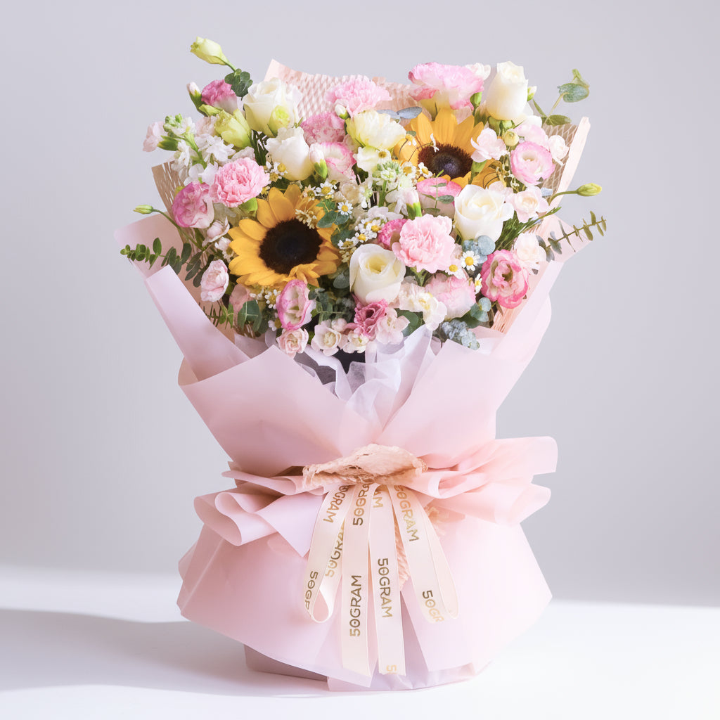 Sugar Sun Sunflower Hand Bouquet image 0